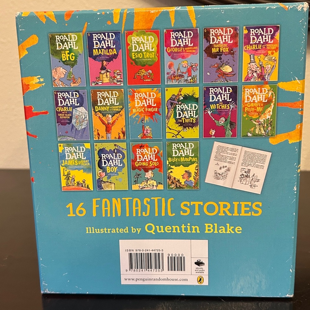 Roald Dahl Collection - Fantastic Stories. 16 Book Box Set - Picture 10 of 13